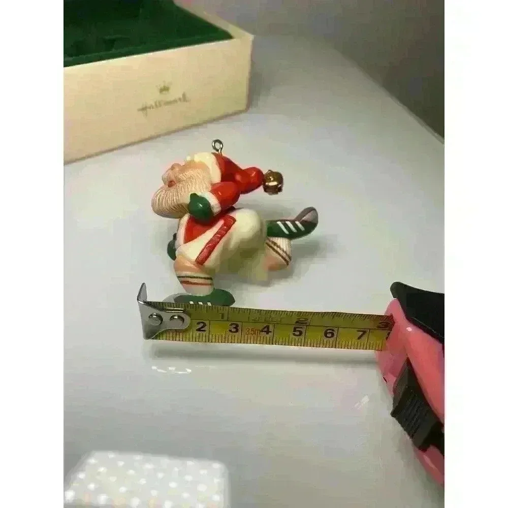 Vintage Hallmark Keepsake Santa Ornament Bundle 80s & 90s In Boxes Used 5 Total